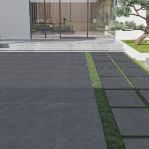 60x60 Dakota Dark Grey 20mm Mat