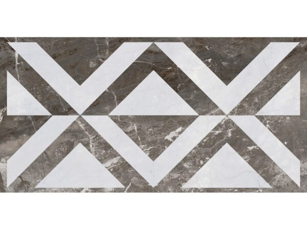 60x120 Crown Decor 8.8mm Full Lappato - Görsel 3