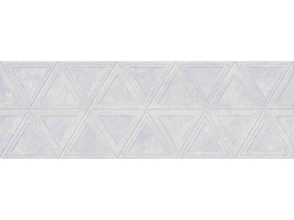 40x120 Lenox White Triangle Dekofon 10mm Mat - Görsel 3