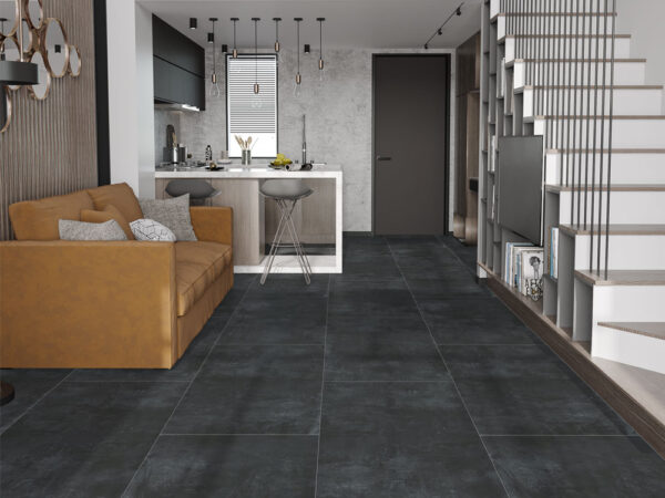 60x120 Stark Graphite 8.8mm Lappato - Görsel 2