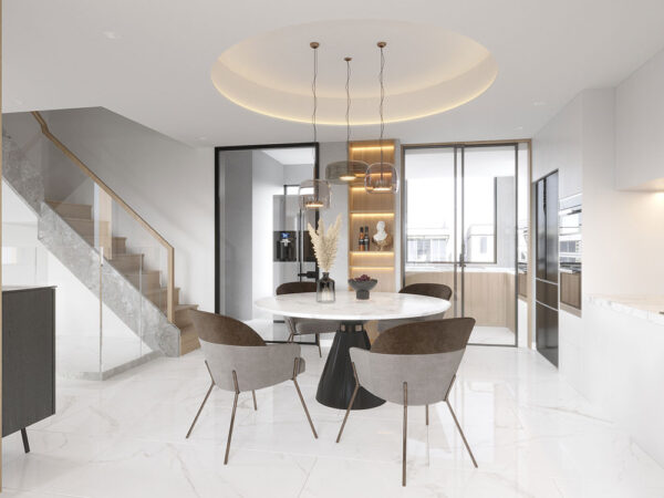 60x120 Marmi Statuario 7mm Full Lappato - Görsel 3